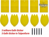 Gelbtafeln/Gelb-Sticker (1 Pack = 15St.) 